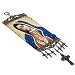 Our Lady of Gudadalupe in Blue Robe Hanging Banner - 12"Hx4"W