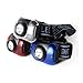 Journey's Edge Hands-Free 7-LED Headlamp Camping Flashlights, Pack of 3