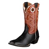 Ariat Crossfire Mens Western Cowboy Boots 9 EE Black Bloodstone - 10005020