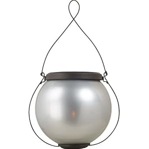 Royce Lighting RLCA5158S-23 Outdoor Portable Candle Lantern with Silver Candle Holder in... by 
