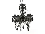 Present Time Lamp chandelier Gypsy small black