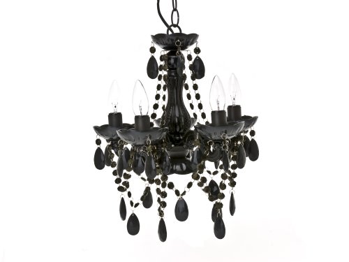 Present Time Lamp chandelier Gypsy small black
