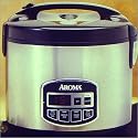 Aroma ARC-960SB 10-Cup Cool Touch Digital Programmable Rice Cooker, Stainless