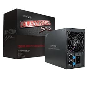 Evga 100-PS-1200-GR Classified SR-2 1200 Watt Continuous Power ATX No Power Supply