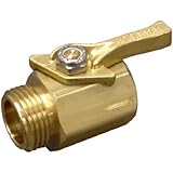Dramm 12353 Heavy-Duty Brass Shut-Off Valve