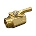 Dramm 12353 Heavy-Duty Brass Shut-Off Valve