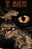 (22x34) Dinosaur T-Rex Art Print Poster