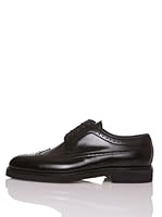 George's Zapatos Con Troquelado (Negro)