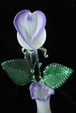 Collectibles Crystal Figurines Rose Purple
