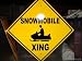 Snowmobile Crossing Sign