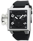 Welder Men's K25B-4401 K25B Analog Stainless Steel Square Watch