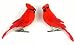 Touch of Nature 20159 Cardinal Embellishment, 3-1/2-Inch