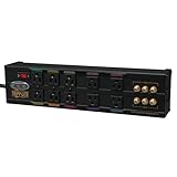 Tripp Lite AVBAR10 Isobar Audio Video Surge Protector 10 Outlet Tel/Coax 8 feet Cord