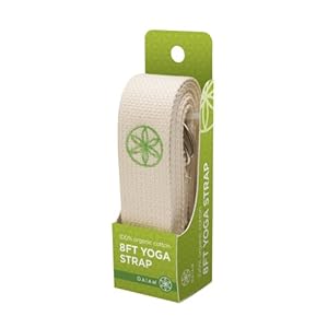 Gaiam 8-Foot Organic Cotton Yoga Strap