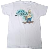 Simpsons Homer Stupid Chores Men's Slim Fit T-Shirt