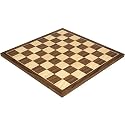 15.75 Inch Walnut and Maple Chess Board