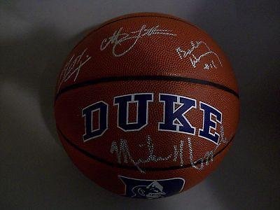 duke autographed basketball