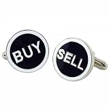 Buy Sell Stock Trader Cufflinks Cuff Links