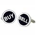 Buy Sell Stock Trader Cufflinks Cuff Links