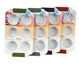 Produkt-Bild: Backform f&uuml;r 6 Muffin Muffins Muffinform Keramik beschichtet Silikon-Griffe