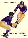1936 Lehigh Mountain-Hawks vs Penn State Nittany Lions 36 x 48 Canvas Historic Football Poster