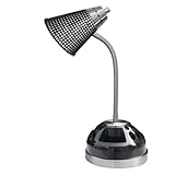 Grandrich ES-252 13-Watt Energy Saving Compact Fluorescent Desk Lamp with Organizer Base