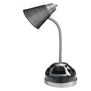 Grandrich ES-252 13-Watt Energy Saving Compact Fluorescent Desk Lamp with Organizer Base by Grandrich