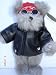 41c 3%2BwthgL. SL75  Reviews Plush Motorcycle Biker Teddy Bear 8 Inches Tall, Jointed Stuffed Animal Toy, Boy and Girl, 2 Pcs Set