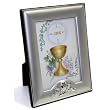 First Communion Picture Frame - Silver Plated (3.5" x 5")