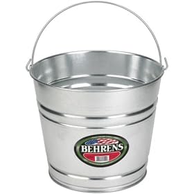 Buy Behrens 1210GS 10-Quart Galvanized Steel Pail by Behrens now!