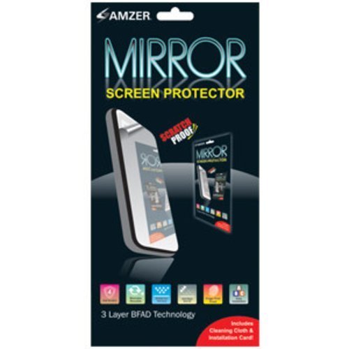 Amzer Mirror Screen Protector Shield with Cleaning Cloth for Nokia N900