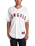 MLB Men's Los Angeles Angels Of Anaheim Kendry Morales White Home Short Sleeve 6 Button Synthetic Replica Baseball Jersey Spring 2012  (White, X-Large)