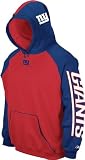 Reebok New York Giants Red Helmet Hooded Sweatshirt