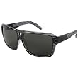 Dragon Alliance The Jam Men's Large Fit Designer Sunglasses w/ Free B&F Heart Sticker Bundle - Jet Stripe/Grey