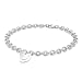 Sterling Silver Double Heart Tag Necklace