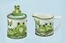 FROG 3-D Creamer & Sugar Jar Set Froggy Frogs *NEW*