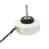 uxcell マイクロモータ AC 220/240V 9W ホワイト レッドブラック 1個入り