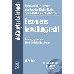 Besonderes Verwaltungsrecht: WITH Jura-Kartei CD-ROM (De Gruyter Lehrbuch): WITH Jura-Kartei CD-ROM (De Gruyter Lehrbuch) (Taschenbuch)