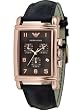 Emporio Armani Watch Unisex's Leather Strap AR0293 - WW