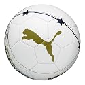 PUMA Training Balls Italia Fan Ball, white-team gold-navy blue, 5