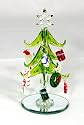 Mini Crystal Christmas Tree with Crystal Ornaments