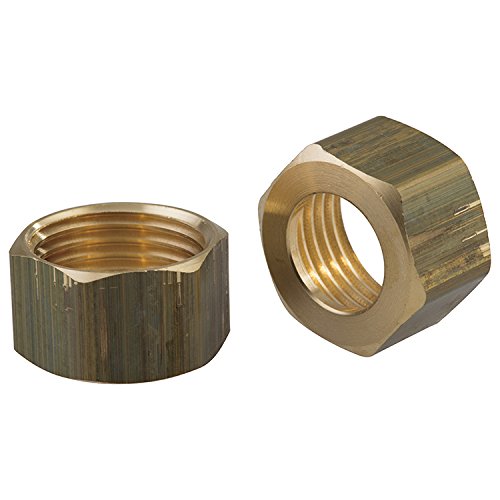 Delta Faucet RP5861 Coupling Nuts, Chrome, 2-Pack