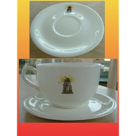 DOCTOR WHO Dalek BONE CHINA CUP AND SAUCER