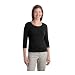 Port Authority - Ladies Modern Stretch Cotton 3/4-Sleeve Scoop Neck Shirt