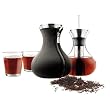 Eva Solo Tea Maker with Two 25 cl Tumblers, 1-Liter, Black