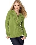 Style&co. Cable-Knit Hoodie