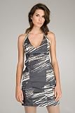 Diesel Mangho Grey Print Dress