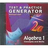 Test & Practice Generator: Algebra 1 Concepts and Skills (Algebra 1 Concepts and Skills)