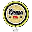 Coors Beer Neon Clock 14