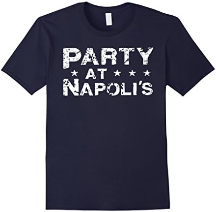 Men's Party at Napolis T-Shirt XL Navy